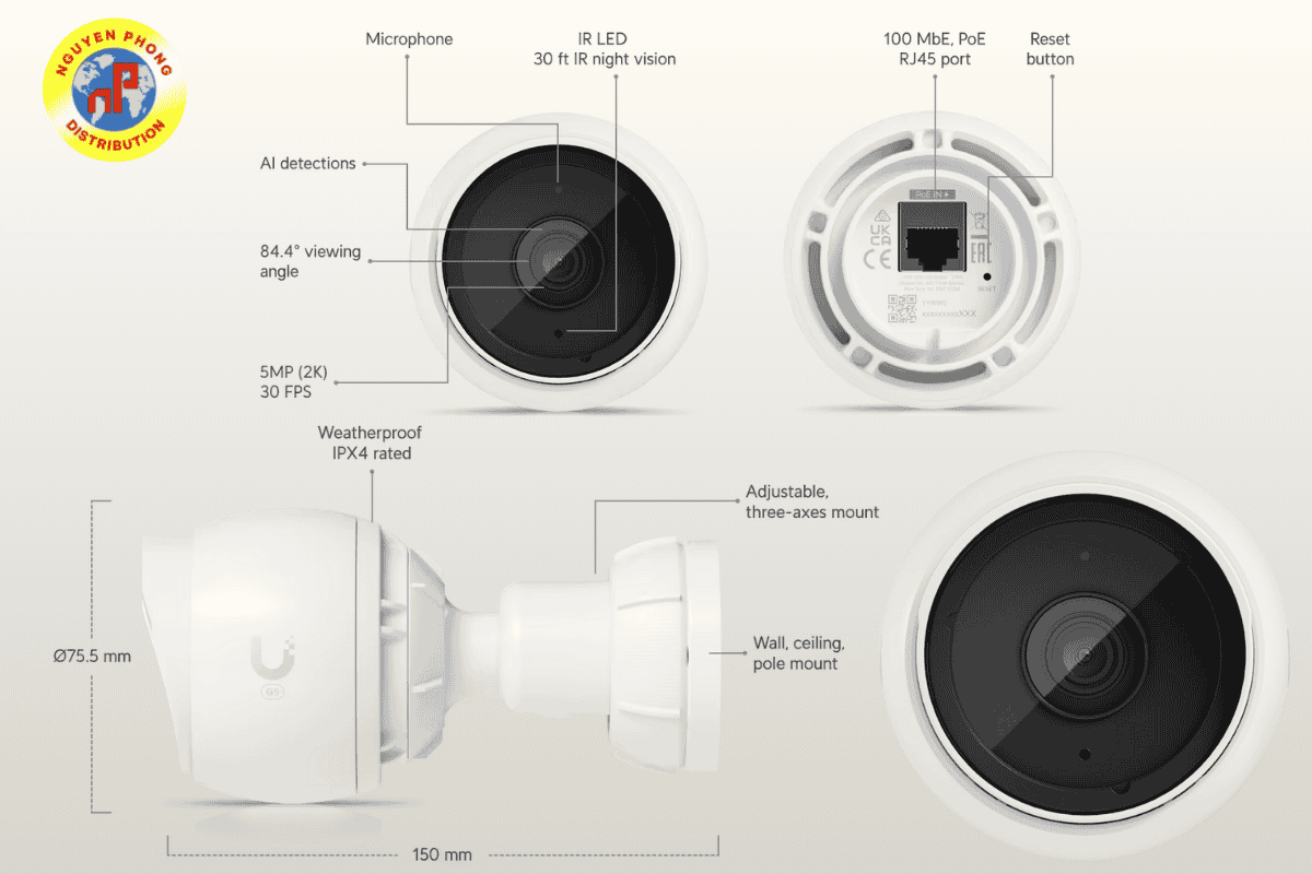 Camera UniFi G5 Bullet 