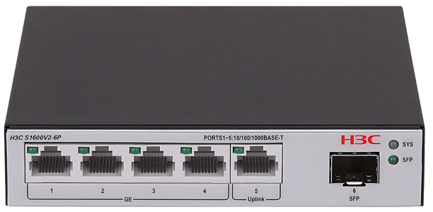 Switch H3C LS-1600V2-6P-GL