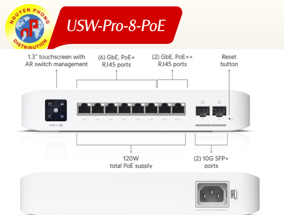 Switch PoE UniFi 