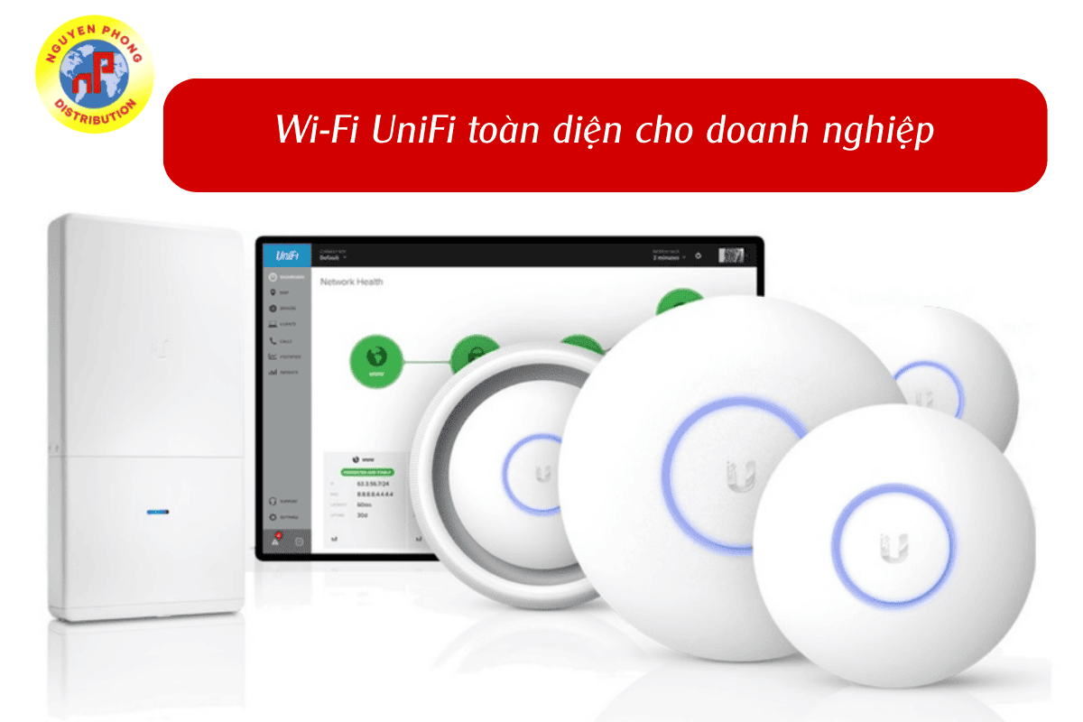 Wi-Fi UniFi toàn diện cho doanh nghiệp