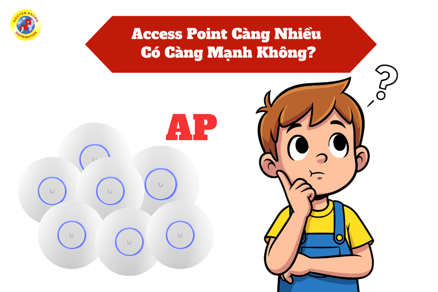Access Point Càng Nhiều Có Càng Mạnh Không