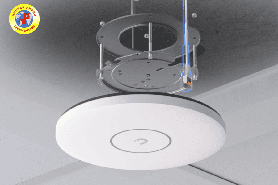 Cách lắp đặt bộ phát wifi UniFi 6 Pro tại nhà