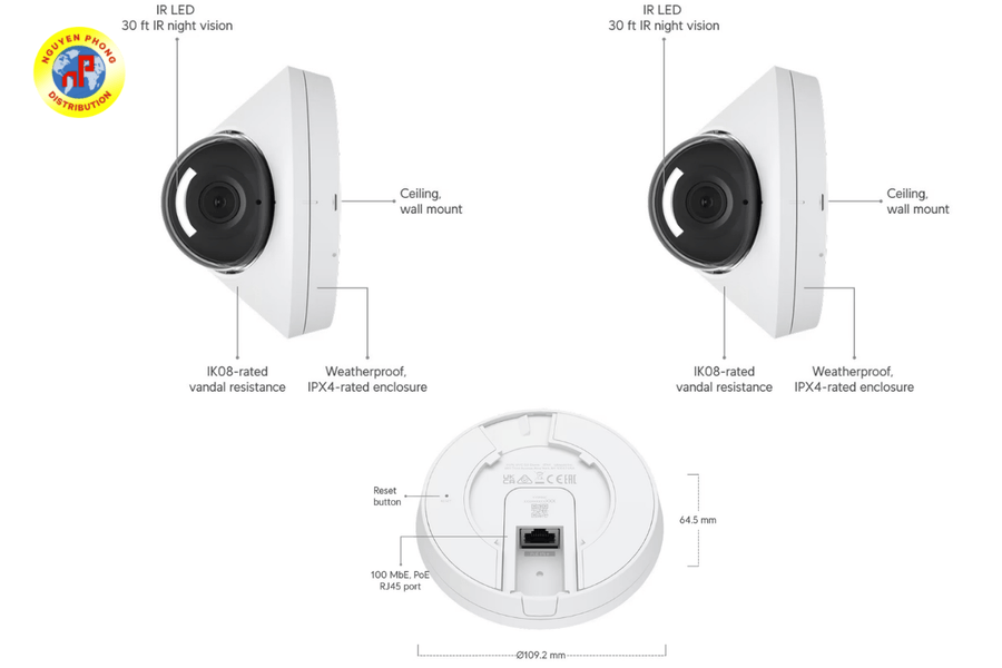 Camera UniFi G5 Dome