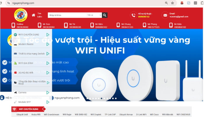 Lưu ý khi mua WiFi UniF
