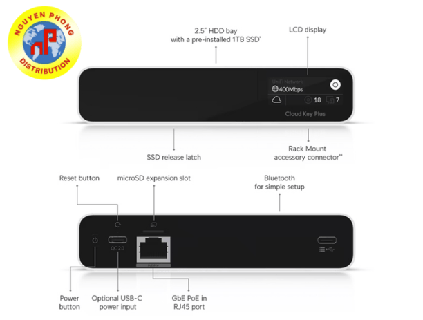 Ubiquiti UniFi CloudKey+ SSD