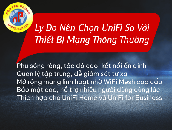 UniFi Có Gì Khác So Với Thiết Bị Mạng Thông Thường