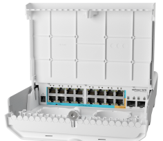 Switch Mikrotik netPower 15FR (CRS318-1Fi-15Fr-2S-OUT)