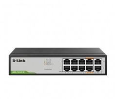 Switch D-Link DES-F1010P-E PoE 8 + 2 1000Mbps
