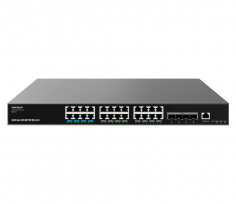 Cloud smart Switch PoE Layer-3 28 cổng GWN7813P