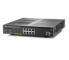 Switch Aruba 2930F 8 Ports 10/100/1000 PoE+ 125W, 2 SFP+ Uplink (JL258A)