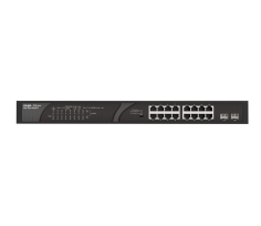 16-Port GE PoE + 2-Port GE SFP Unmanaged Switch RUIJIE RG-ES118GS-P