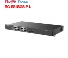 Switch 16 cổng PoE RUIJIE RG-ES118GS-P-L