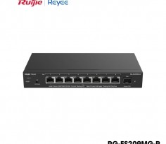 Switch PoE 8 cổng 2,5G Ruijie RG-ES209MG-P
