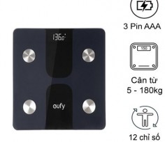 Cân bàn điện tử Eufy Smart Scale C1 T9146 Đen (Black) B2B_T9146H11