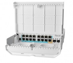 Switch Mikrotik netPower 16P (CRS318-16P-2S+OUT)
